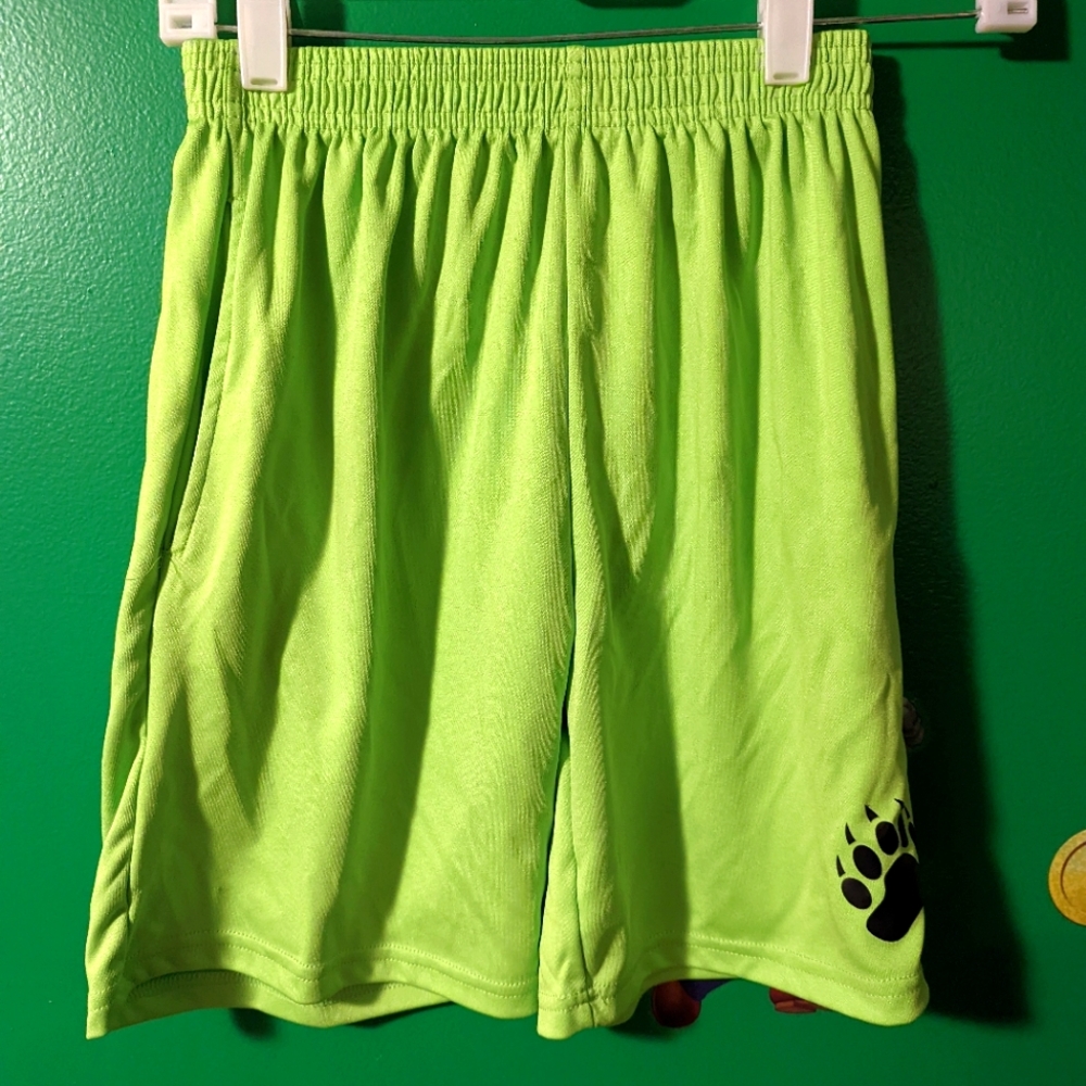Like green gym shorts